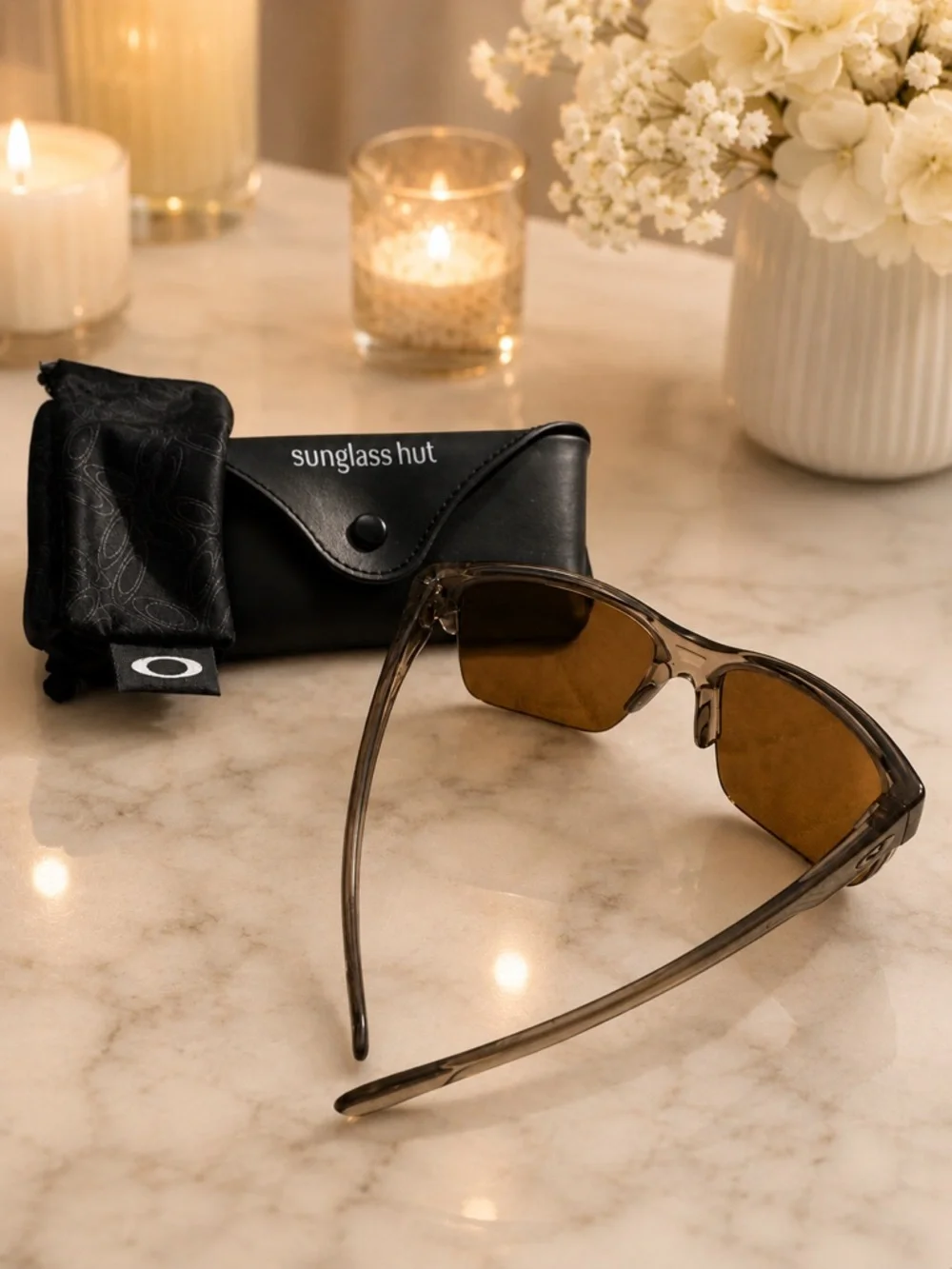 Oakley Thinlink OO9316-02 Smoke Brown HDO Sunglasses